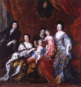 Grupportratt of Fellow XI with family David Klocker Ehrenstrahl